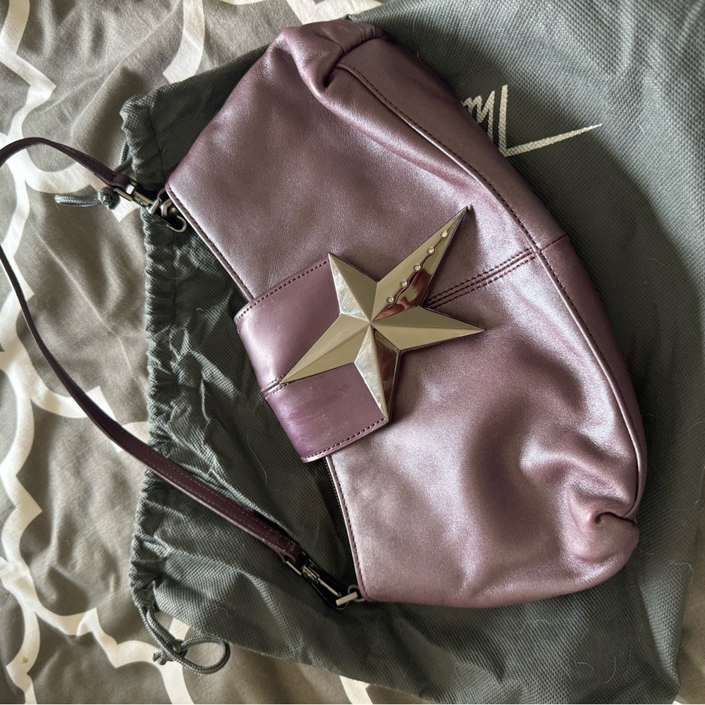 🚨SOLD🚨 Vintage Purple Theirry Mugler Handbag